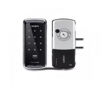 LocPro GL725B2 Электронный дверной замок c монтажными пластинами (под ручку)